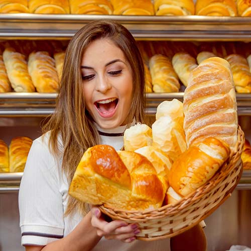 pães da panificadora chantilly